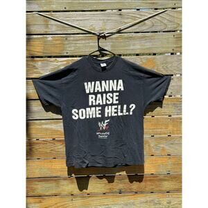 vintage 1998 stone cold wanna raise some hell? shirt xxl wwf